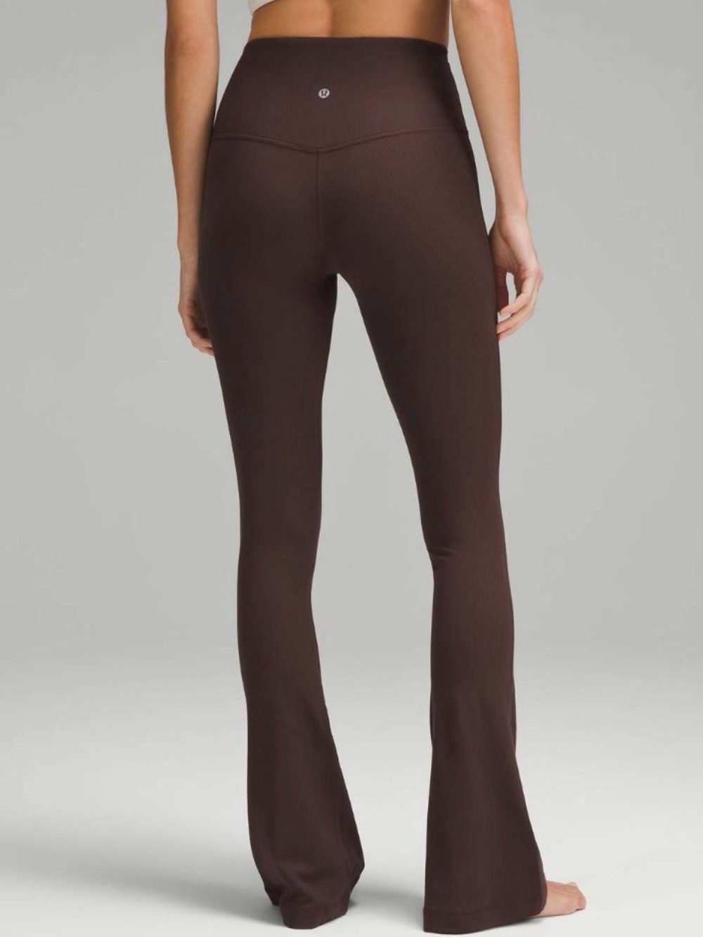Lululemon Align Ribbed Mini-Flared Pant Extra Short Espresso Size 14